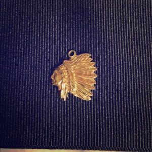 Gold Chief Charm or Pendant